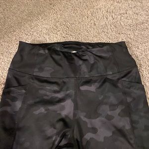 Black Camo Legging